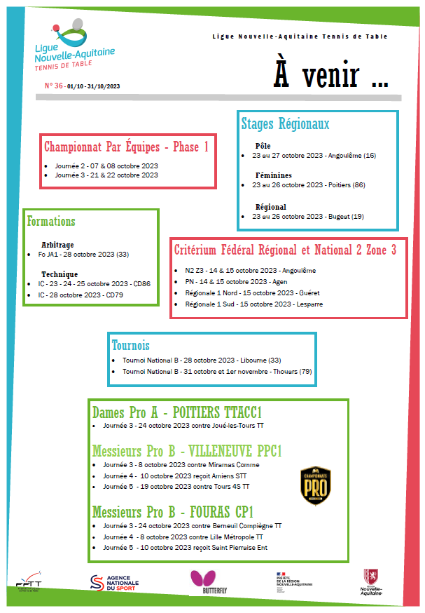 A VENIR 26 SEPTEMBRE 2022