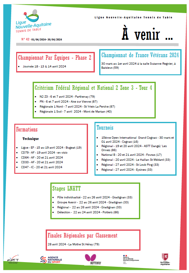 A VENIR 40 FEVRIER 2024