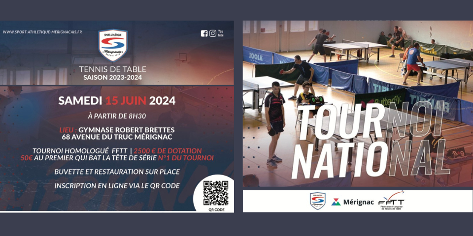 Tournoi National - 15 juin 2024 - Mérignac (33)