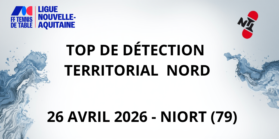 Top de Détection Territorial Nord - 26 avril 2026 - Niort (79)