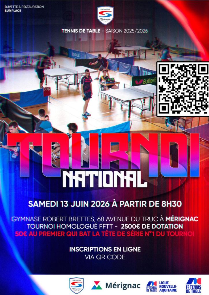TOURNOI REGIONAL COQS ROUGES 2026