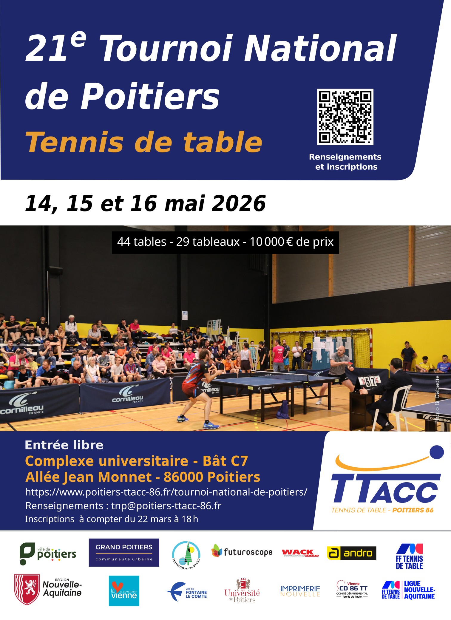 TOURNOI REGIONAL COQS ROUGES 2026