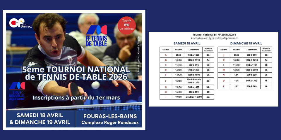 5ème Tournoi National B - 18 & 19 avril 2026 - Fouras (17)