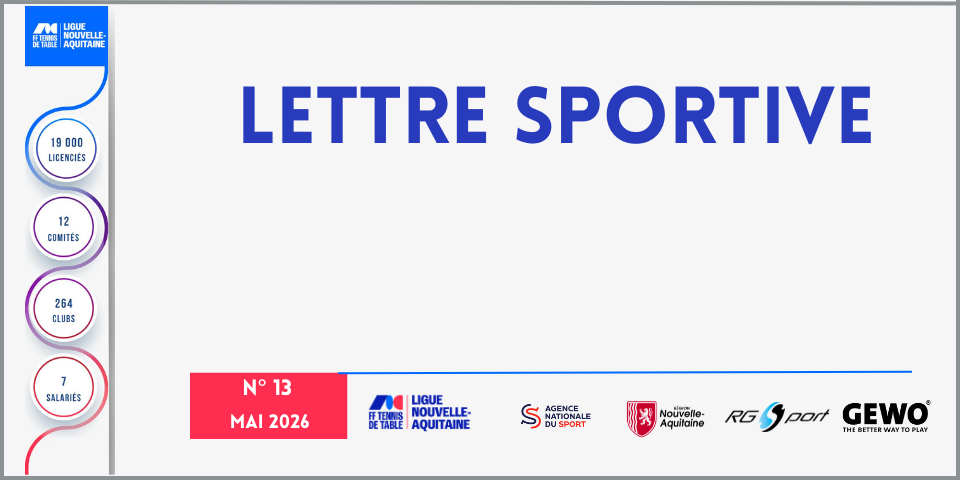 Lettre Sportive ... 13