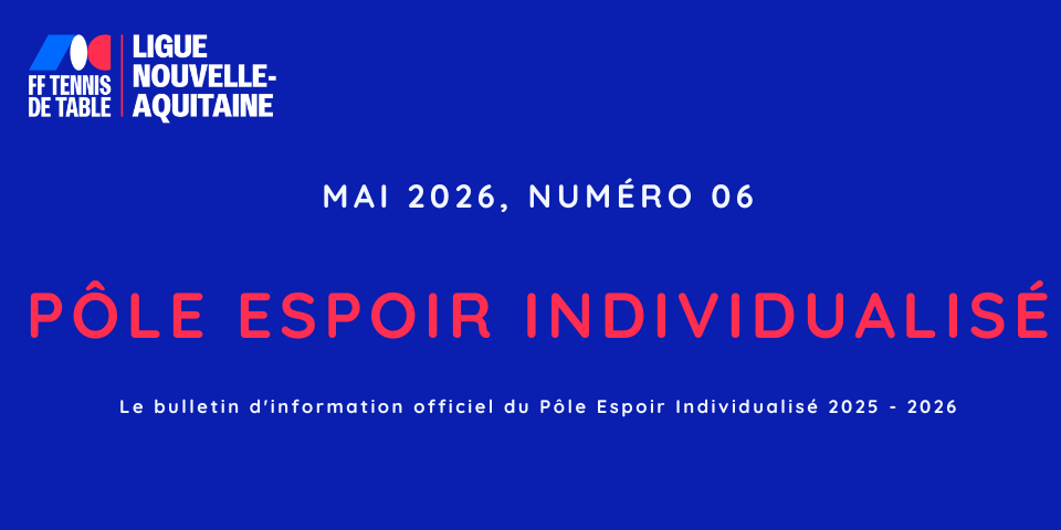 Bulletin Infos du Pôle - mai 2026