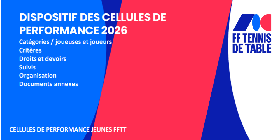 Groupe cellules formation des jeunes & performance jeunes 2026